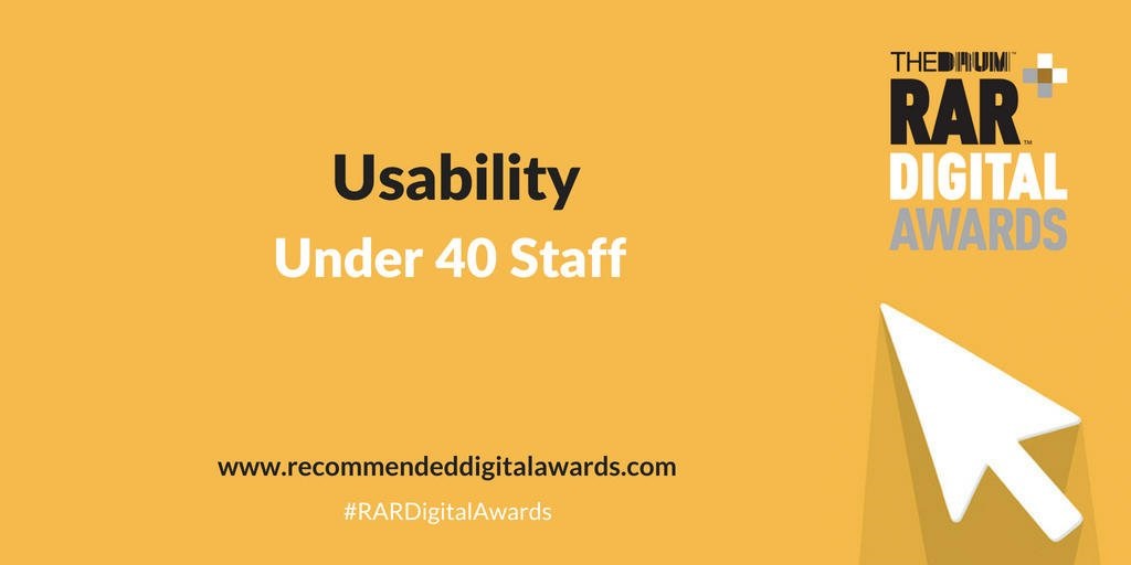 RAR Digital Awards 2018 - Website Usability CSI Media Cheshire RAR Digital Awards Finalist Website Usability
